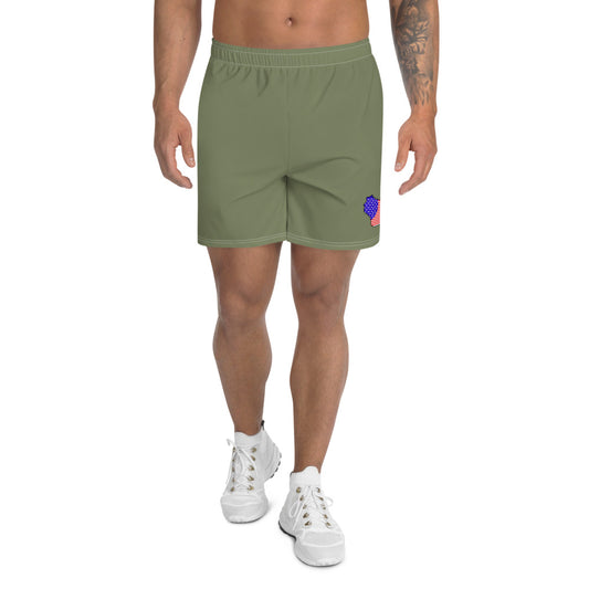 Men's Athletic Shorts - Hunter Green