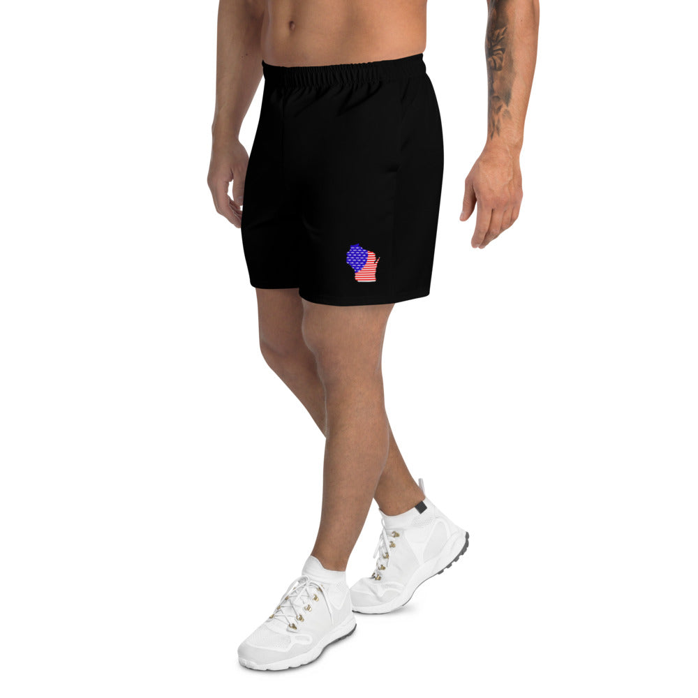 Men's Athletic Shorts - Black