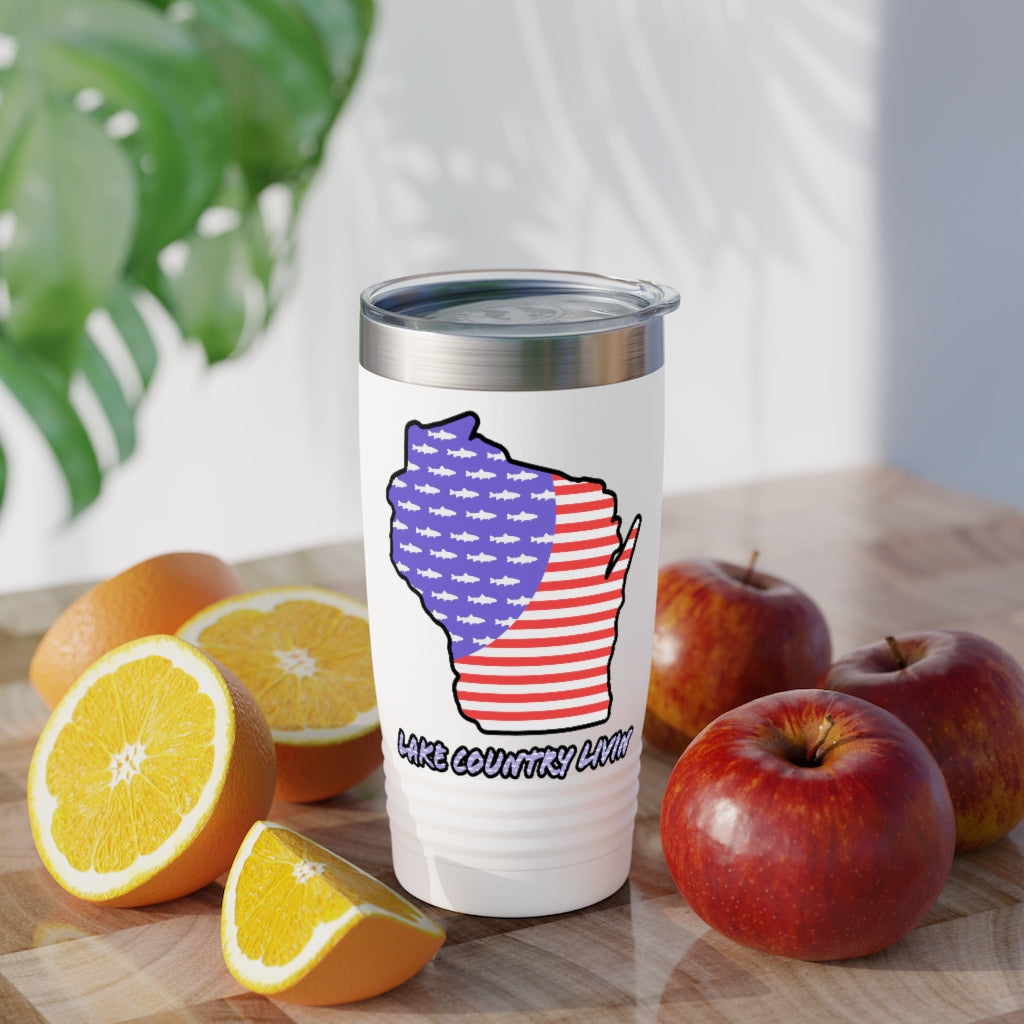 Signature Stainless Steel Tumbler, 20oz