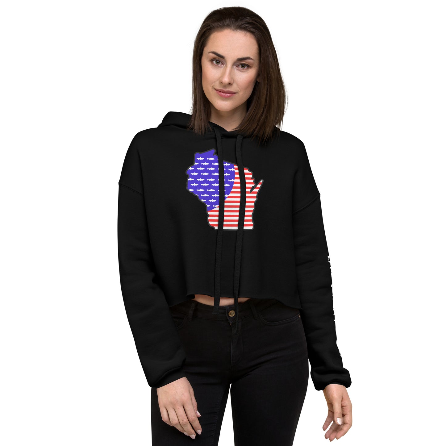 Signature Soft Touch Crop Hoodie