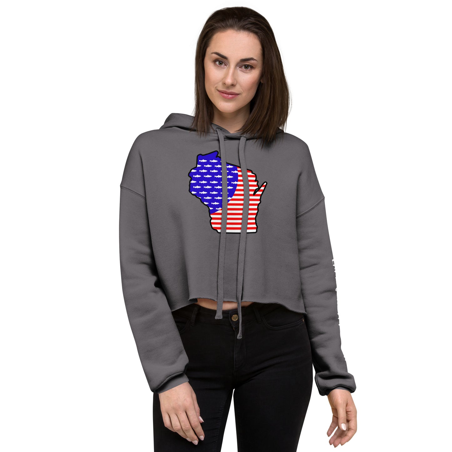 Signature Soft Touch Crop Hoodie